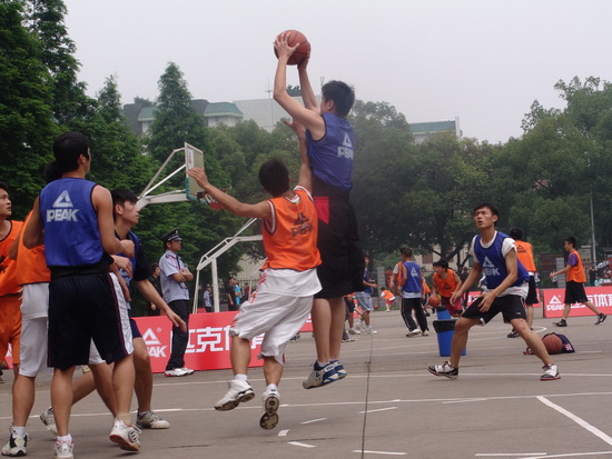 上的